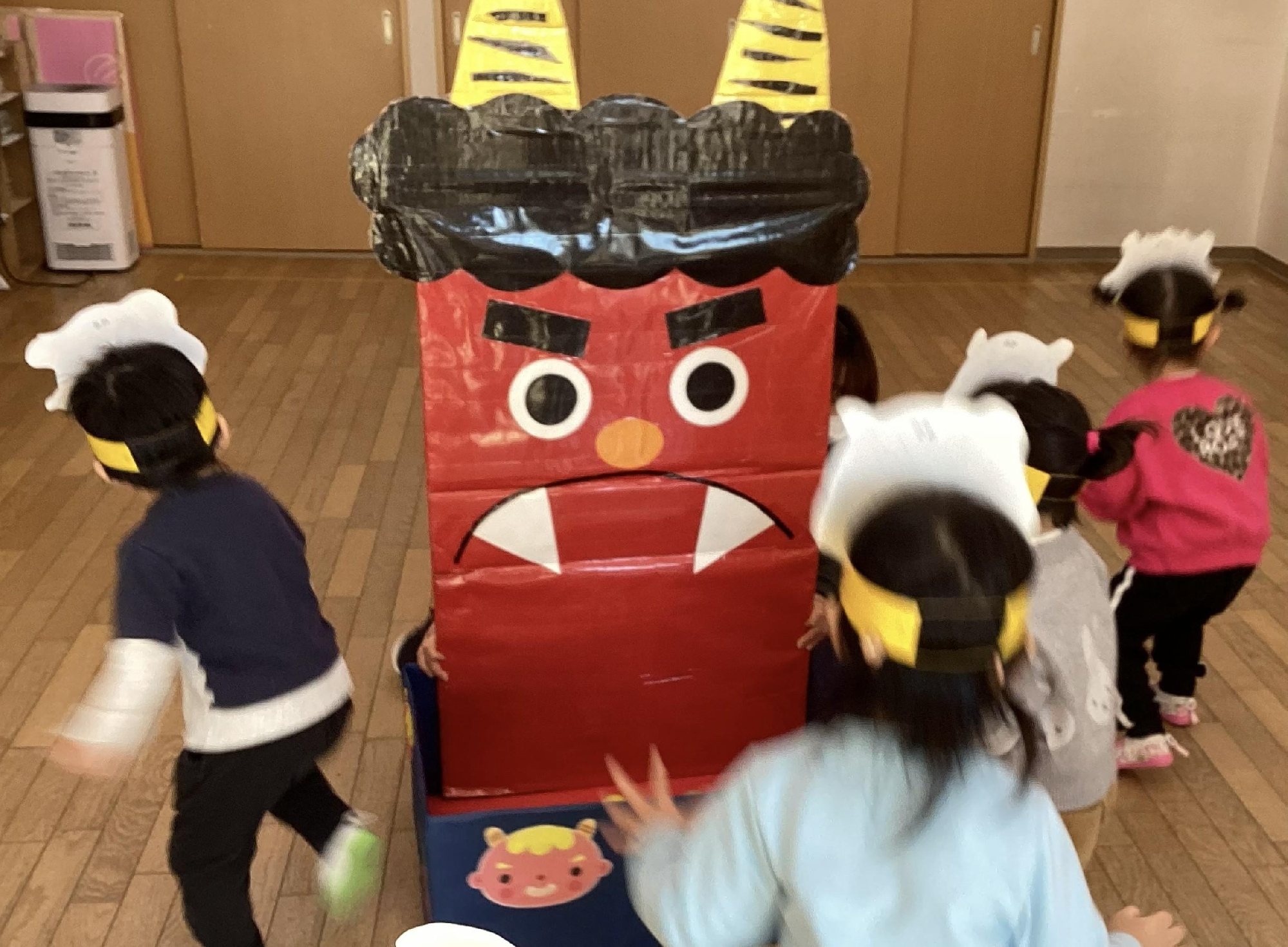 豆まき集会👹を行いました！