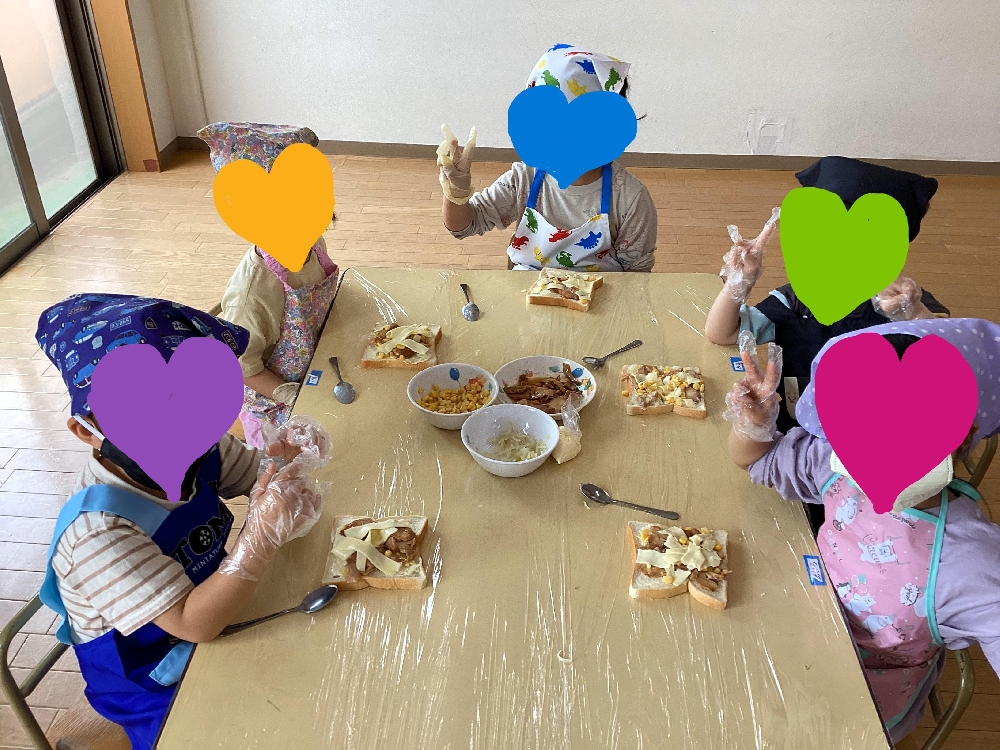 クッキング保育を行いました🍕✨