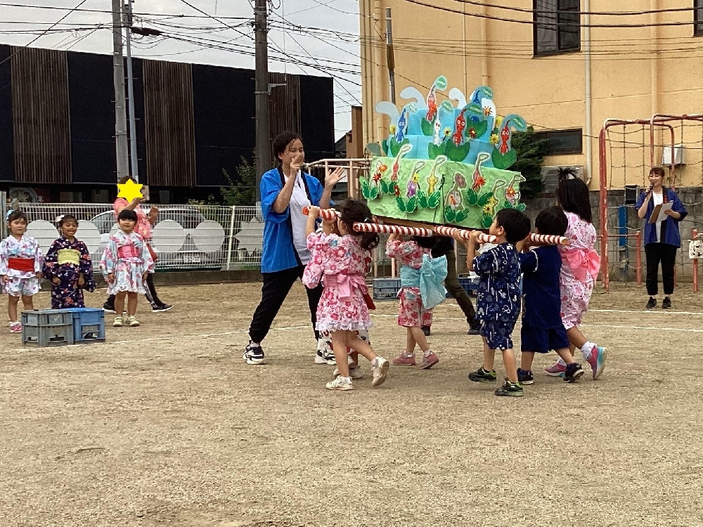 夏祭りを開催しました