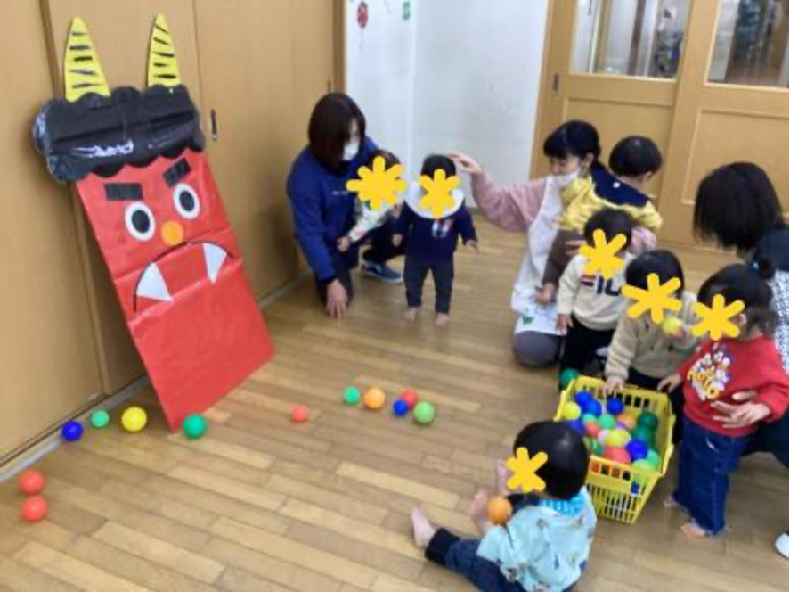 豆まき集会👹